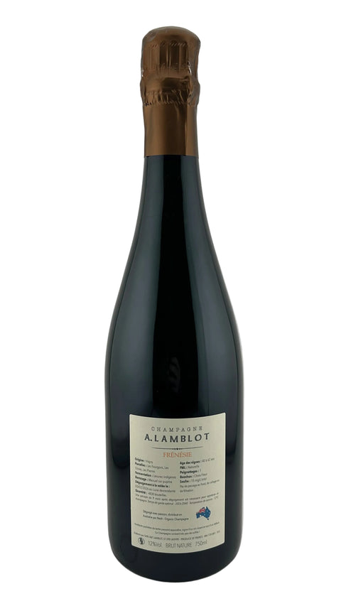 Alexandre Lamblot Frénésie Champagne 2023.