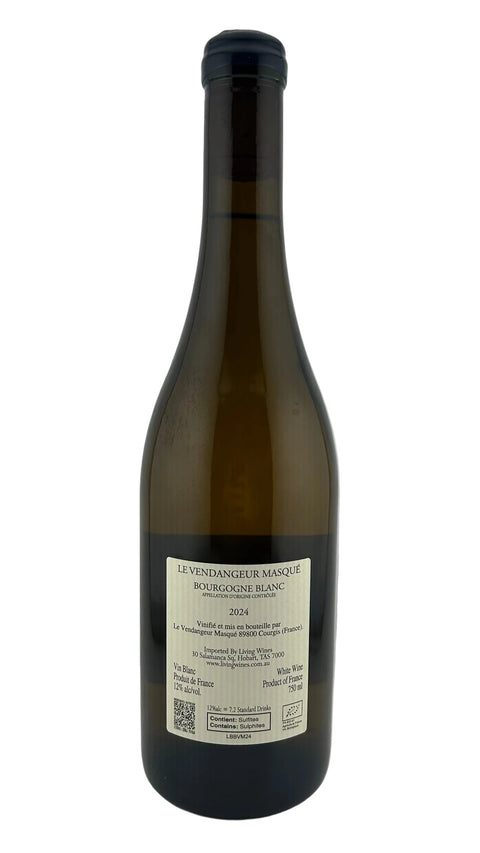 Alice & Olivier de Moor Le Vendangeur Masqué Bourgogne Blanc 2024 2