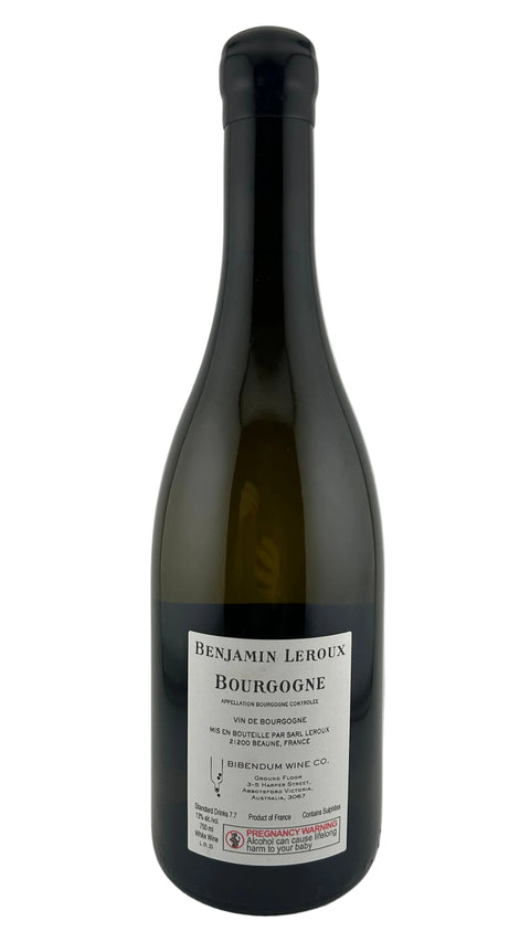 Benjamin Leroux Bourgogne Blanc 2023