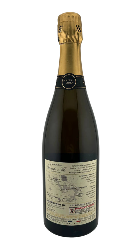 Bereche et Fils Brut Reserve Champagne Vieilles Vignes NV Disg Jun 2025