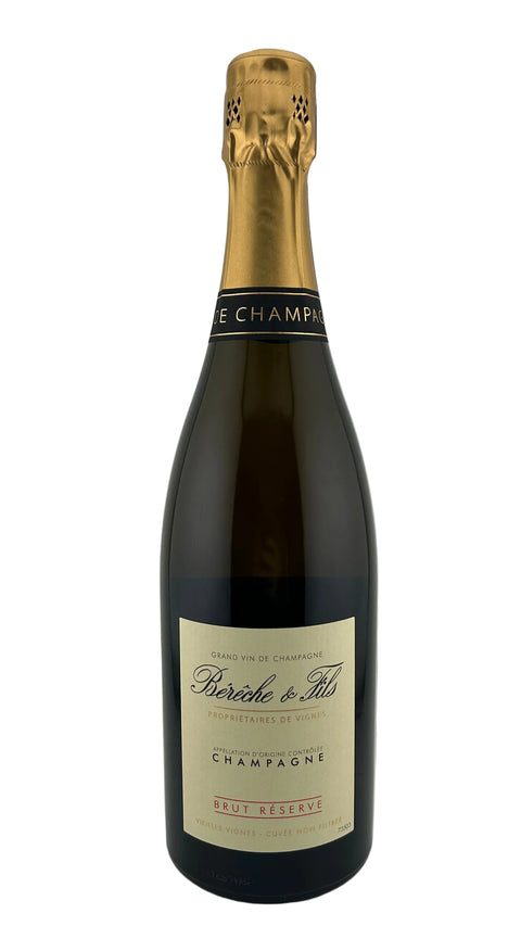 Bereche et Fils Brut Reserve Champagne Vieilles Vignes NV Disg Jun 2025