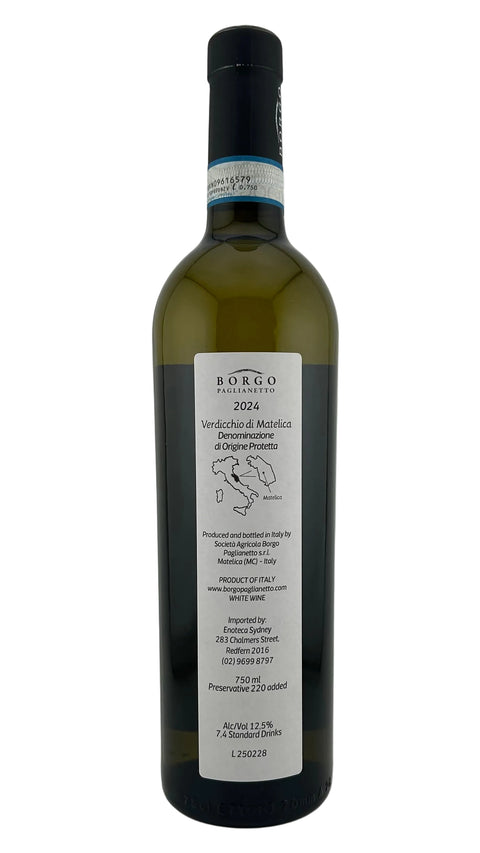 Borgo Paglianetto Terravignata Verdicchio di Matelica 2024