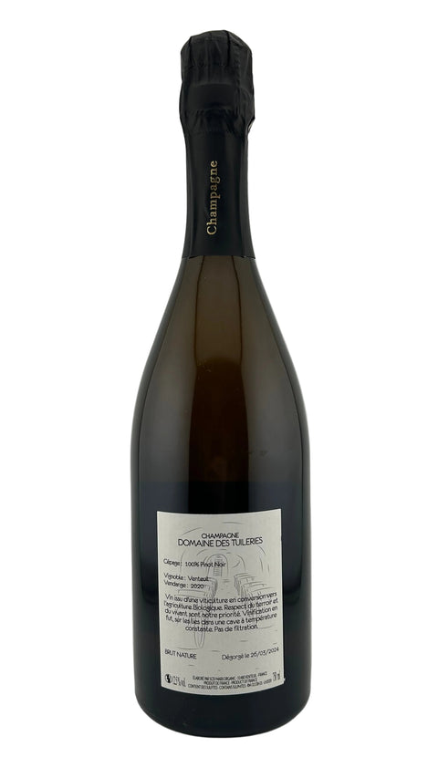 Bryan Marx Empreintes Champagne Extra Brut Pinot Noir 2020