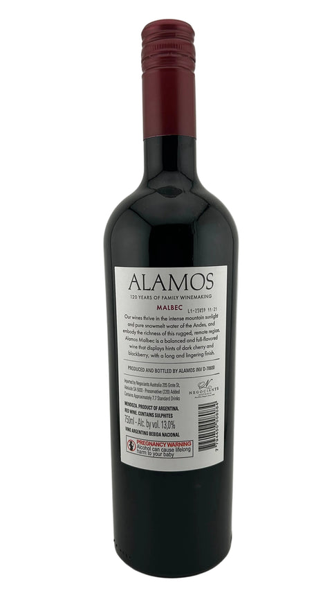 Catena Zapata Alamos Malbec Mendoza 2024