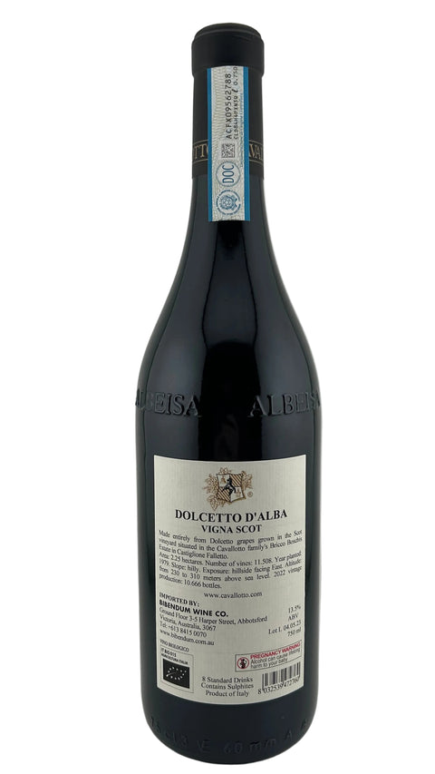 Cavallotto Dolcetto d'Alba Vigna Scot Langhe 2022
