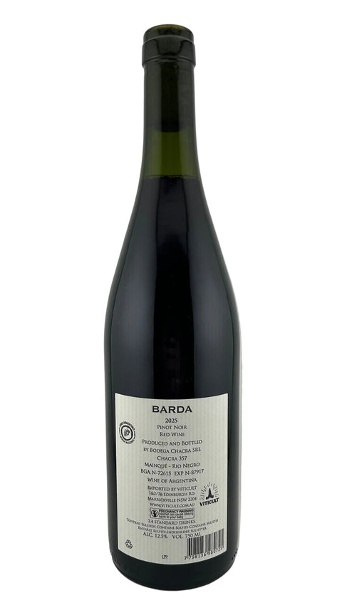 Chacra Barda Pinot Noir 2025 2