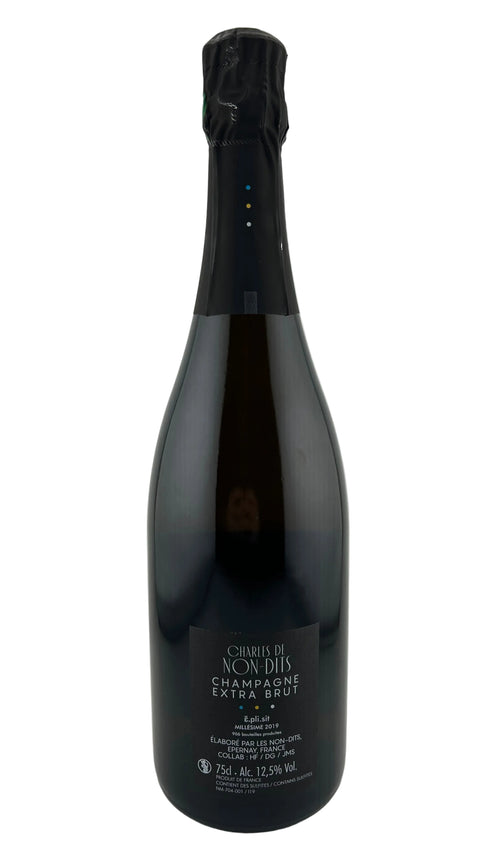 Charles de Non-Dits Cuvée Implicite Champagne 2019.