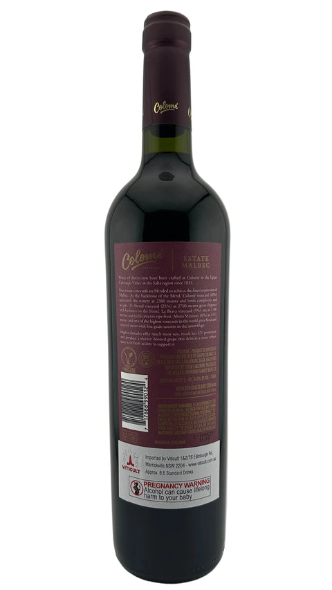 Colome Estate Malbec Salta 2023