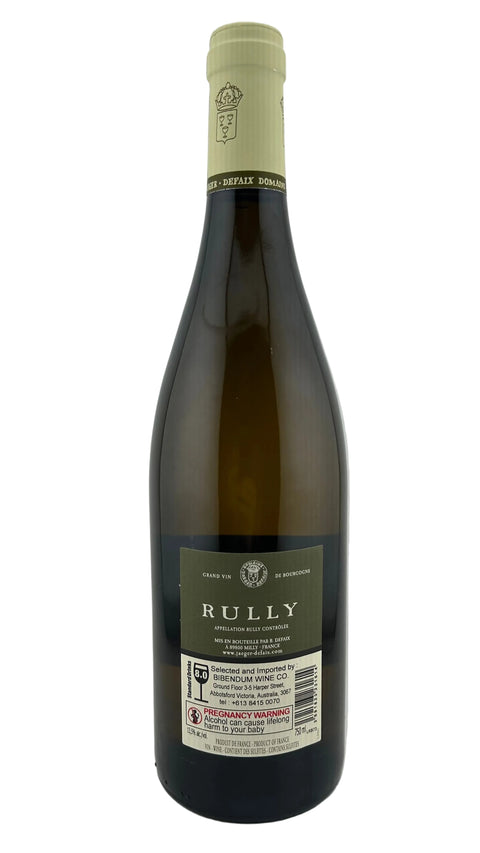 Domaine Jaeger Defaix Rully Blanc 2023 2