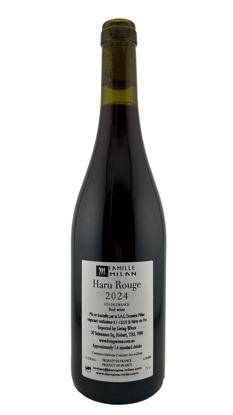 Domaine Milan Haru Rouge 2024 Provence
