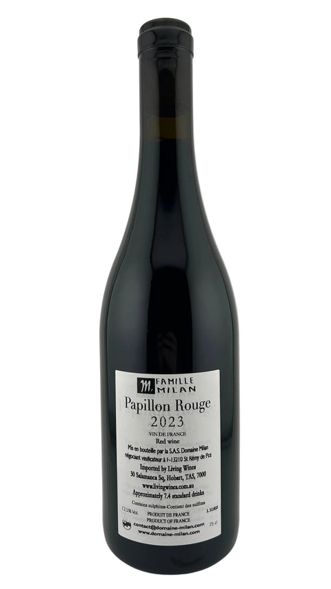 Domaine Milan Papillon Rouge 2023 Provence