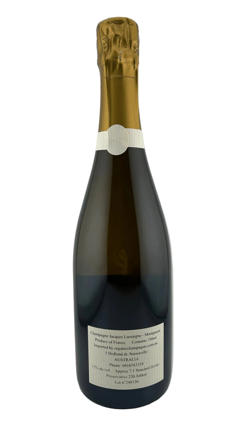 Emmanuel Lassaigne Les Vignes de Montgueux Champagne NV.