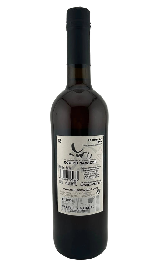 Equipo Navazos La Bota 85 Fino Amontillado
