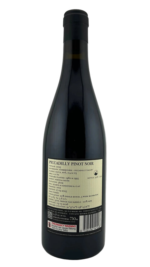 Gentle Folk Piccadilly Pinot Noir 2025