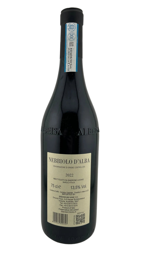 Luciano Sandrone Valmaggiore Nebbiolo d'Alba 2022