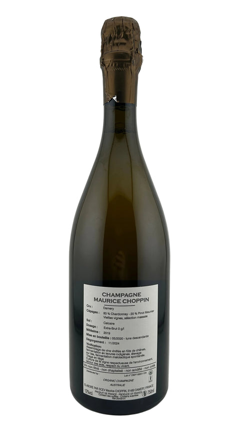 Maurice Chopin Champagne Damery Brut Nature 2019