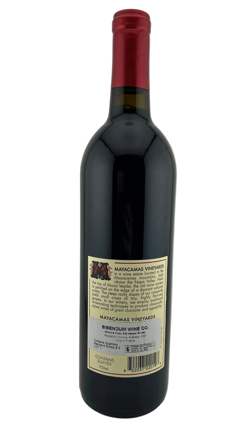 Mayacamas Cabernet Sauvignon 2019 Napa Valley