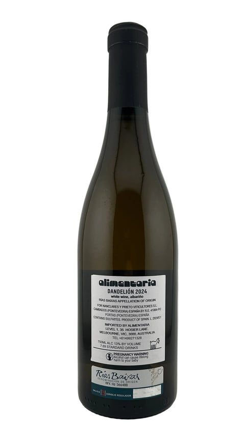 Nanclares y Prieto Dandelion Albarino Rias Baixas 2024