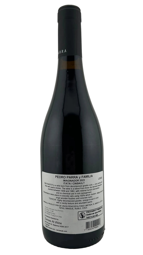 Pedro Parra 'Imaginador' Cinsault 2023 Chile