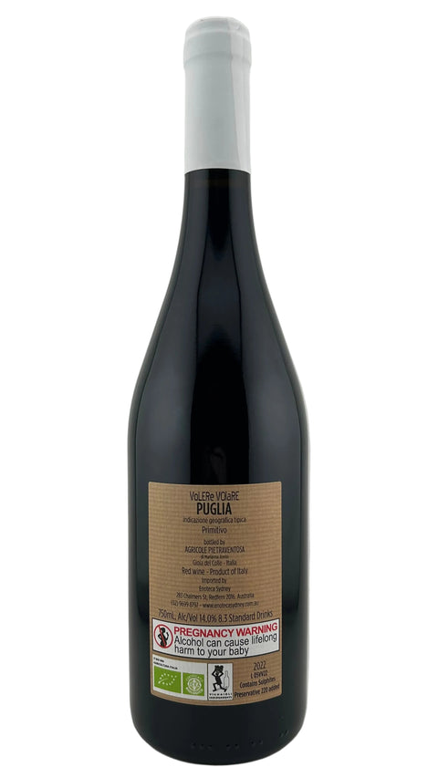 Pietraventosa Volere Volare Primitivo 2022