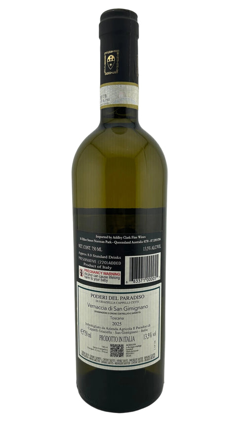 Poderi del Paradiso Vernaccia di San Gimignano 2025