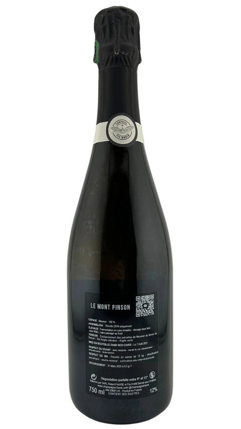 R. Faivre Champagne Le Mont Pinson 2019