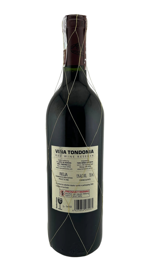 R. Lopez de Heredia Vina Tondonia Reserva Rioja Red 2013