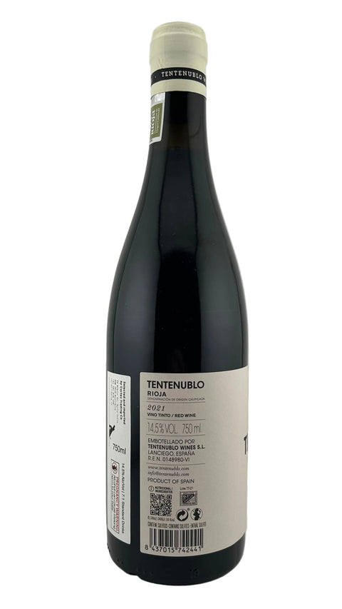 Tentenublo Rioja Tempranillo Grenache Tinto 2022
