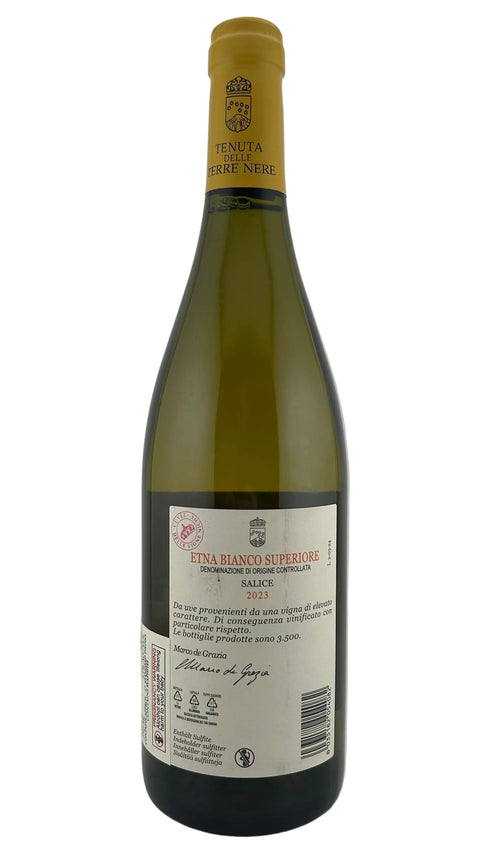 Tenuta delle Terre Nere Etna Bianco Superiore Vigne Niche Salice 2023