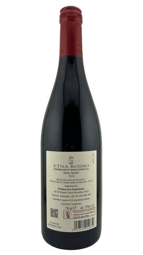 Tenuta delle Terre Nere Etna Rosso Santo Spirito 2024