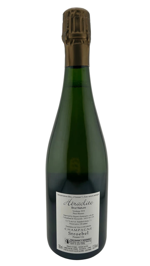 Timothée Stroebel Héraclite Champagne 2018.