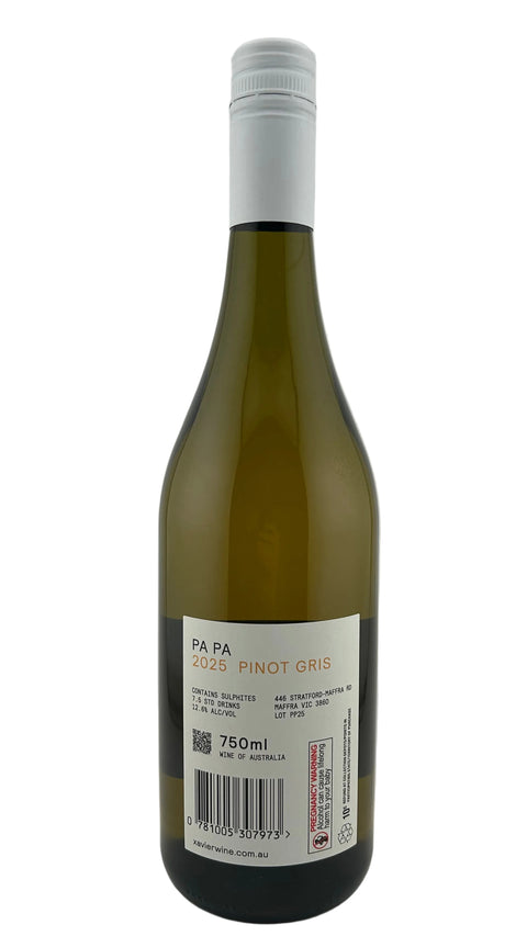 Xavier Goodridge Pa Pa Pinot Gris 2025
