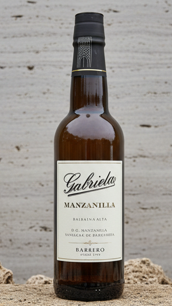 Bodegas Barrero Manzanilla Gabriela Palomino Sanlucar de Barrameda 375ml