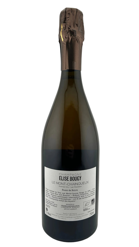 Élise Bougy Le Mont Chainqueux Champagne 2022.